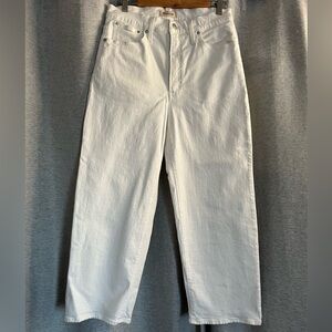 Madewell White Denim Jeans